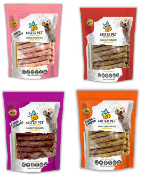 carnaza mister pet PALITOS 500g