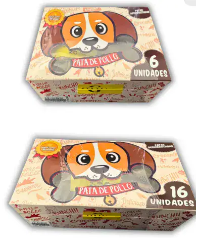 CAJA PATAS DORADAS