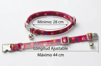 PLANCHA COLLAR HUELLITAS COLORES X12