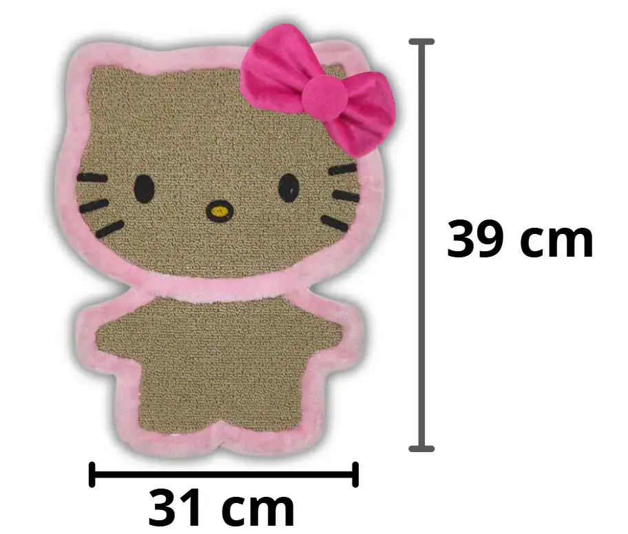 arañador de pared hello kitty