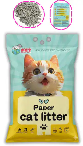 ARENA DE PAPEL CAT LITTER