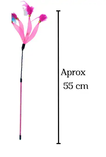PALITO DOBLE POM POM CON MALLA