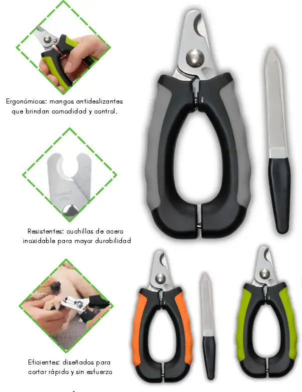 Cortauñas con lima ovalado Nunbell grande