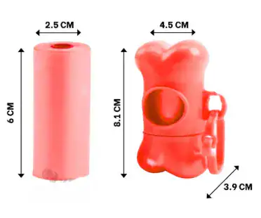 Portabolsa Huesito Nunbell x2