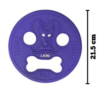FRISBEE DE CAUCHO PERRITO
