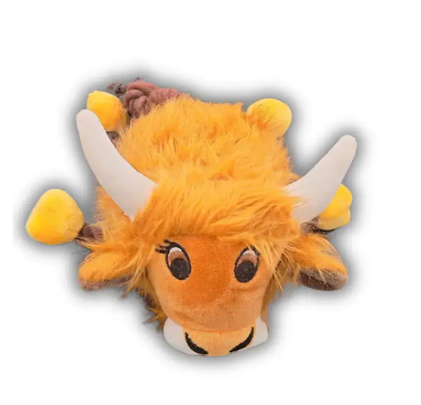 PELUCHE BUFFALO PATITAS DE SOGA