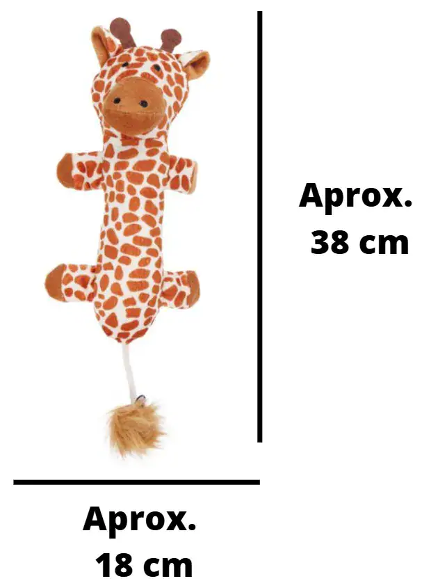 PELUCHE JIRAFA CON CASCABEL