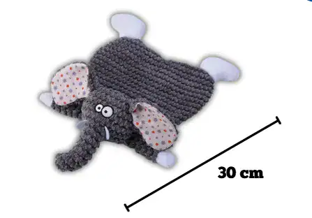 Peluche ANIMALITOS BARRIGUITA PLANA