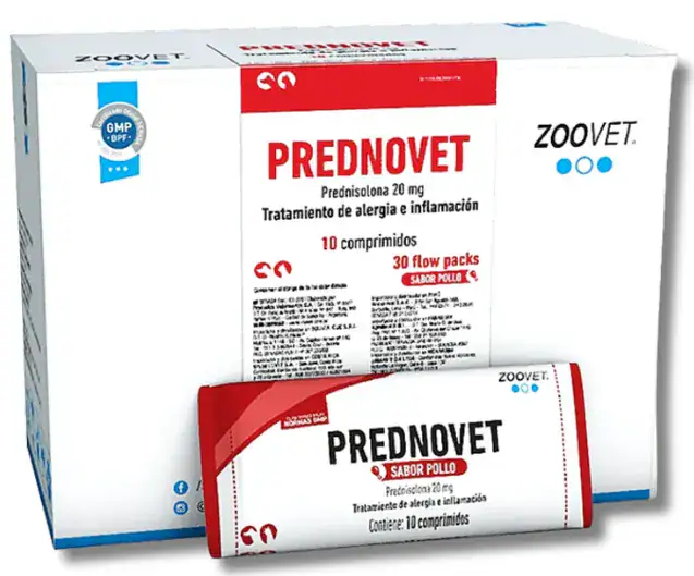 Prednovet X 10 Comprimidos