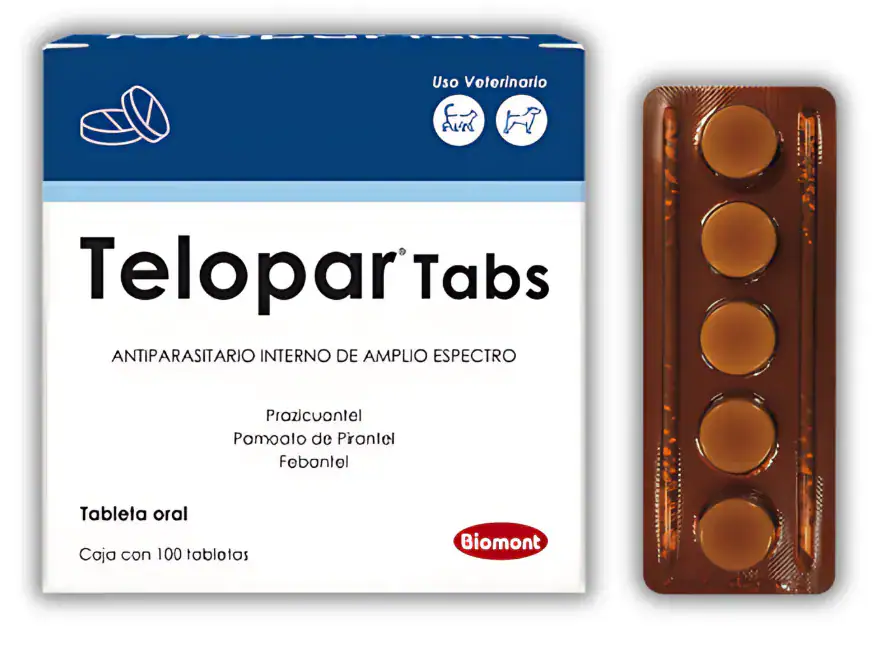 Antiparasitario Telopar Tabletas