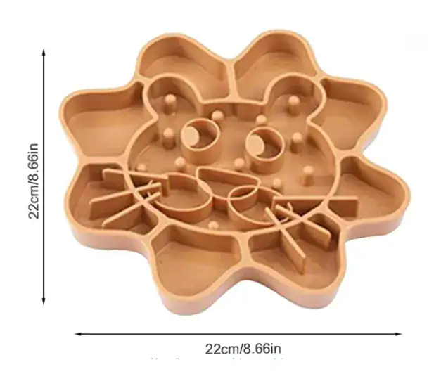 Plato Alfombrilla en Forma de Buho