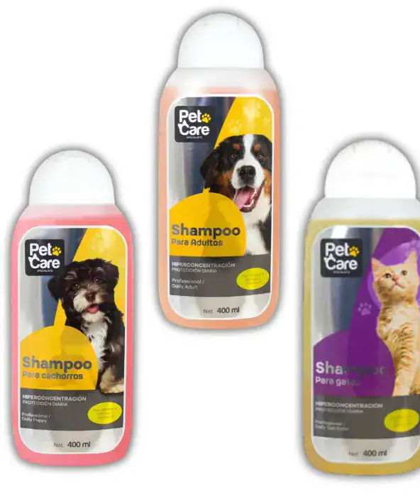 Shampoo Pet Care profesional 400 Ml