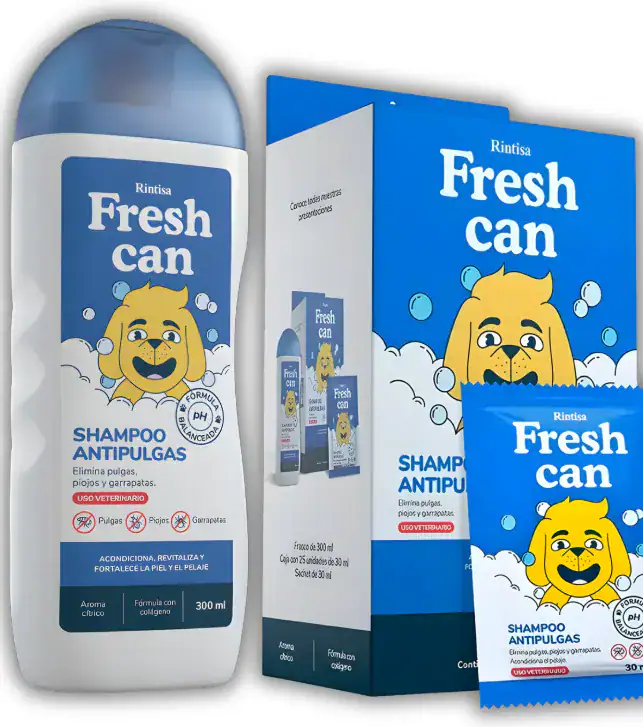 SHAMPOO FRESH CAN ANTIPULGAS