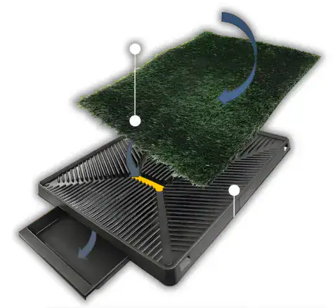 BAÑO GRASS PARA PERROS CLAWS PAWS